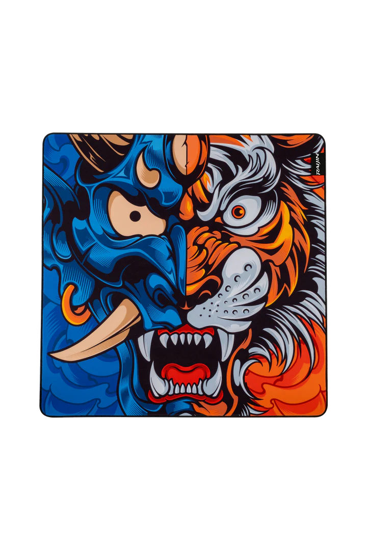 Raijin Half Oni Tiger Mousepad
