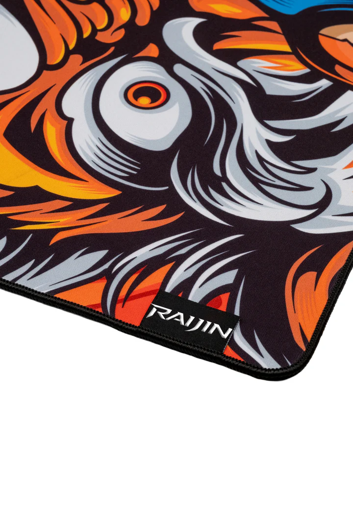 Raijin Half Oni Tiger Mousepad
